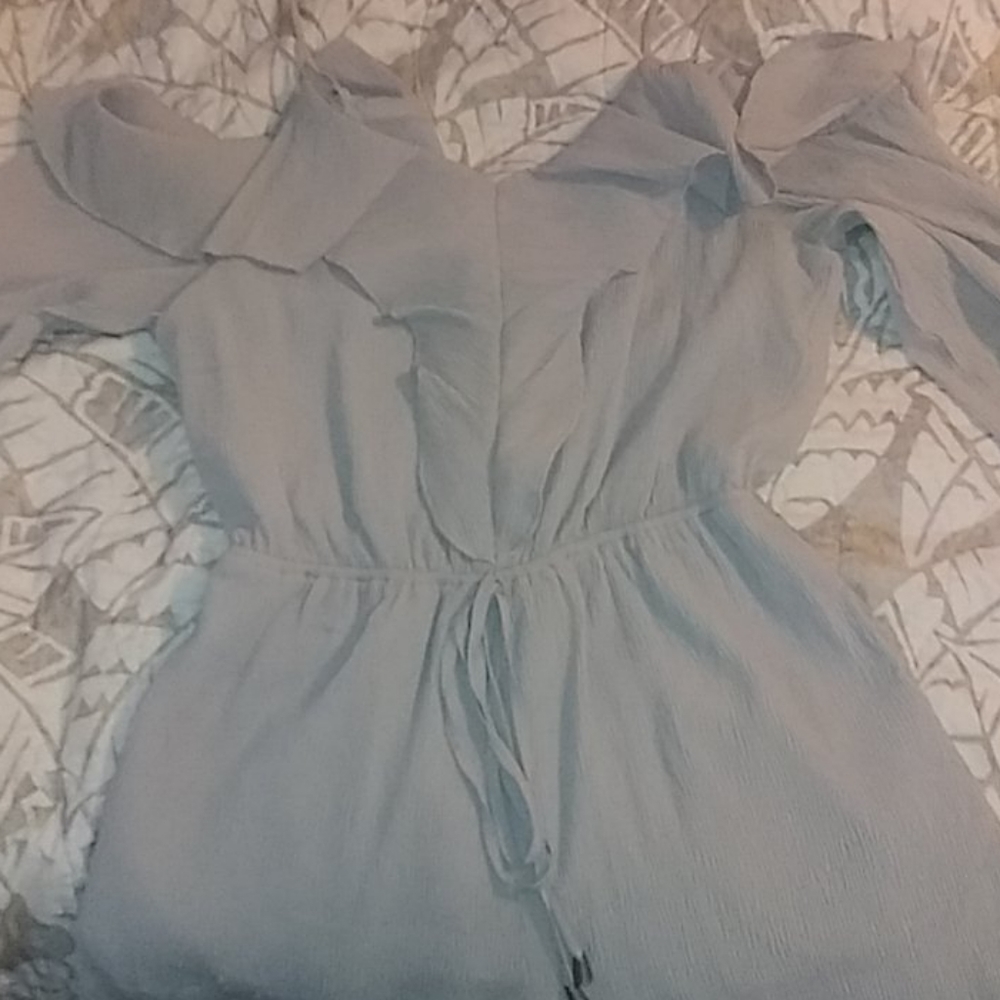 NWT gray romper